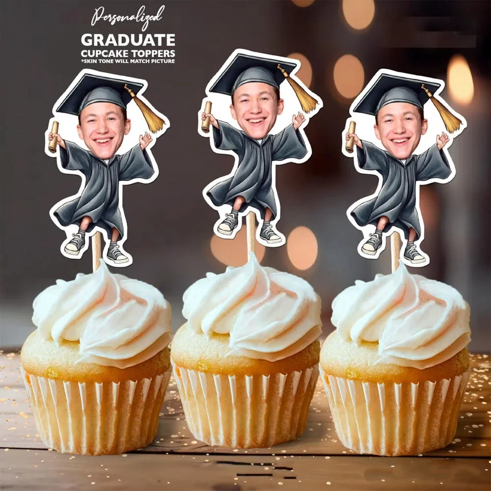 custom graduation cake topper - trade show giveaway supplier - view 3