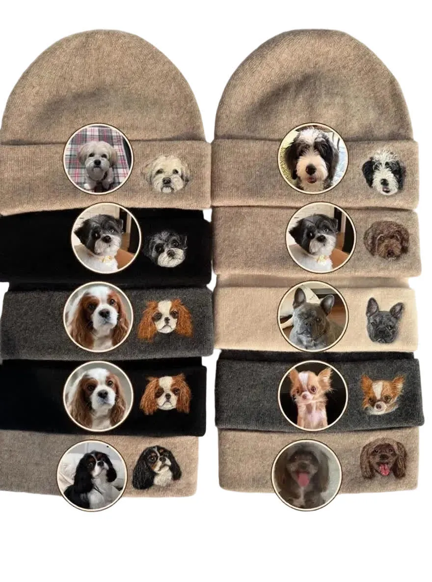 custom pet knitted beanie hat - B2B wholesale inquiry welcome