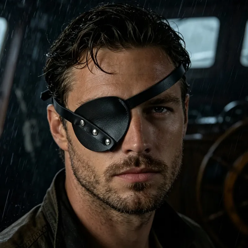 custom pirate eye patch - BSCI certified manufacturer