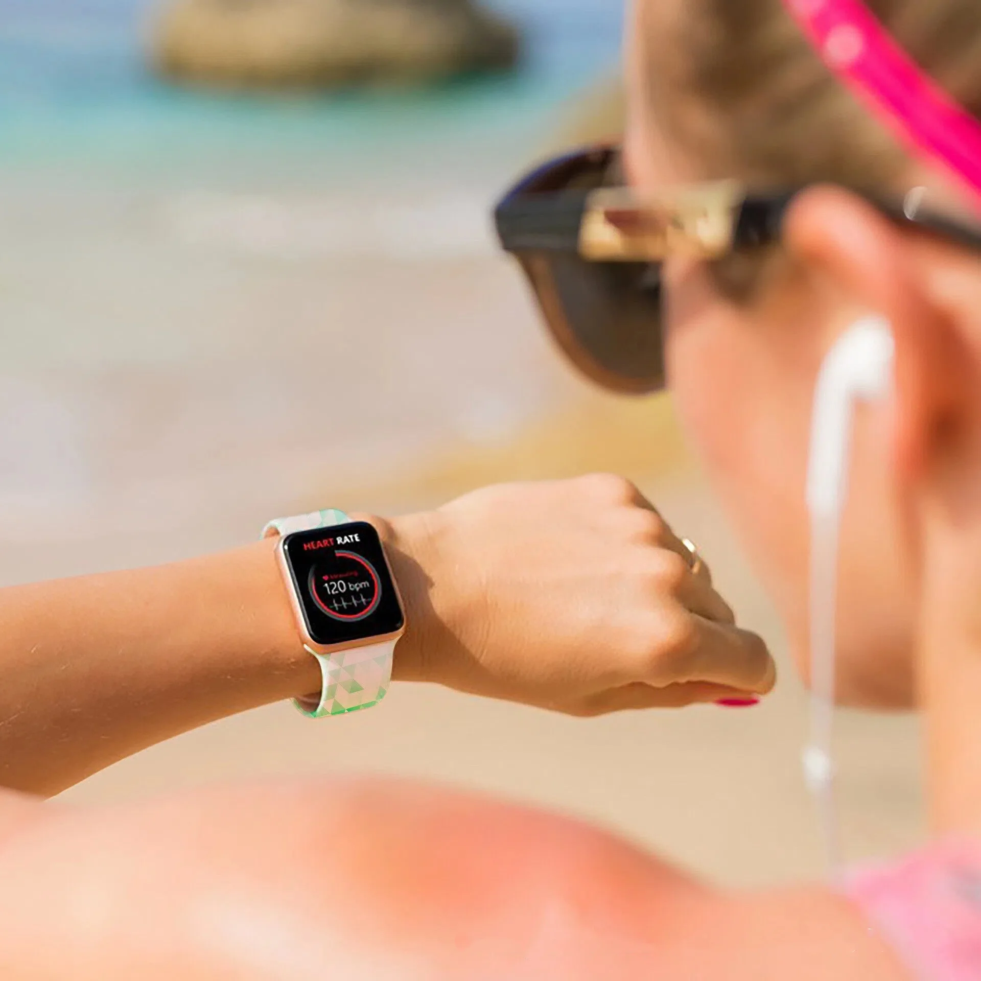 custom apple watch silicone band pod - request RFQ factory direct